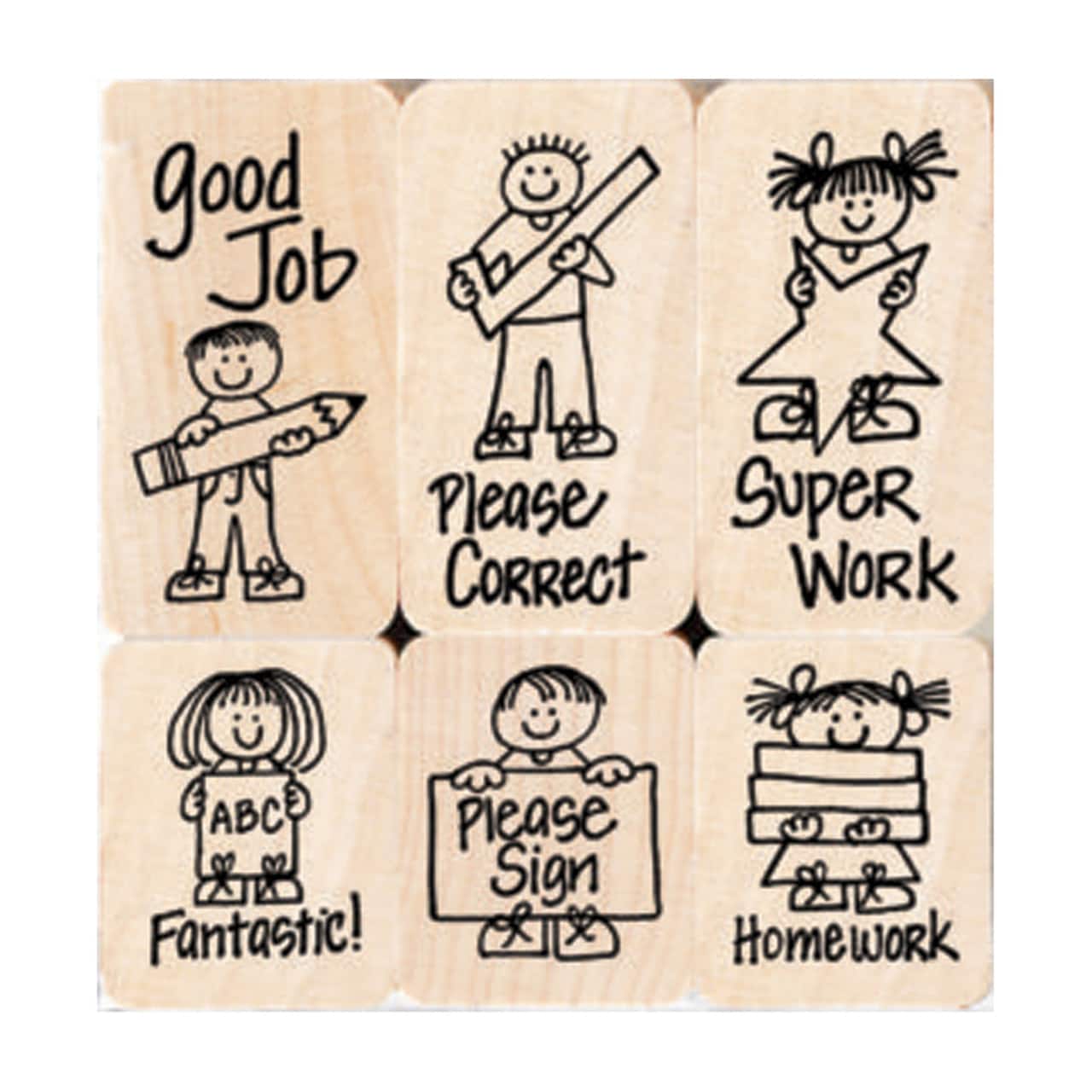 Hero Arts® Big 'n' Little Hero Kids Stamps